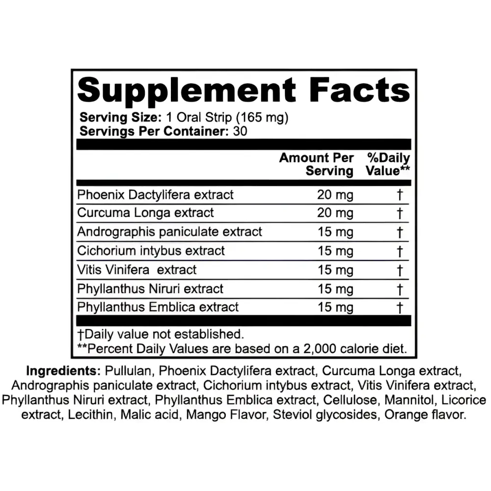 Hangover Strips - Specialty Supplements