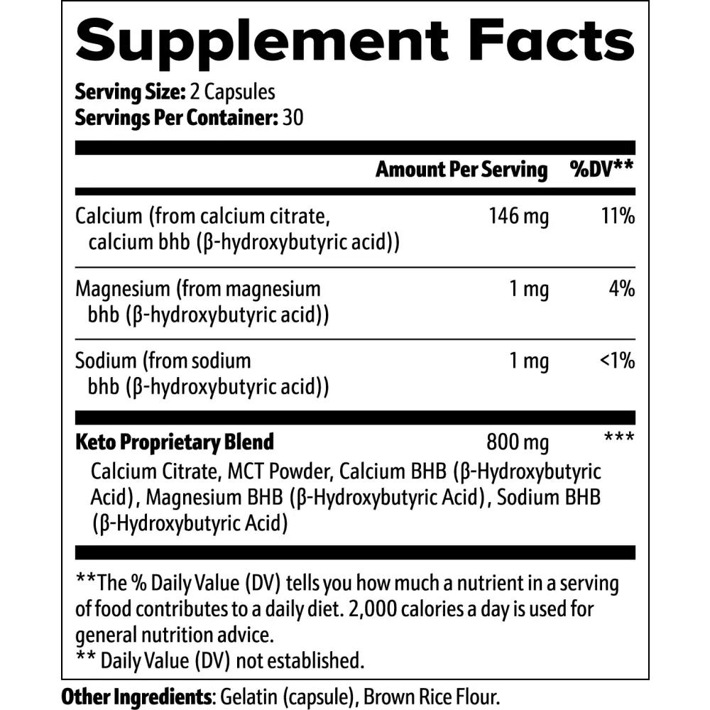 Keto BHB - Specialty Supplements