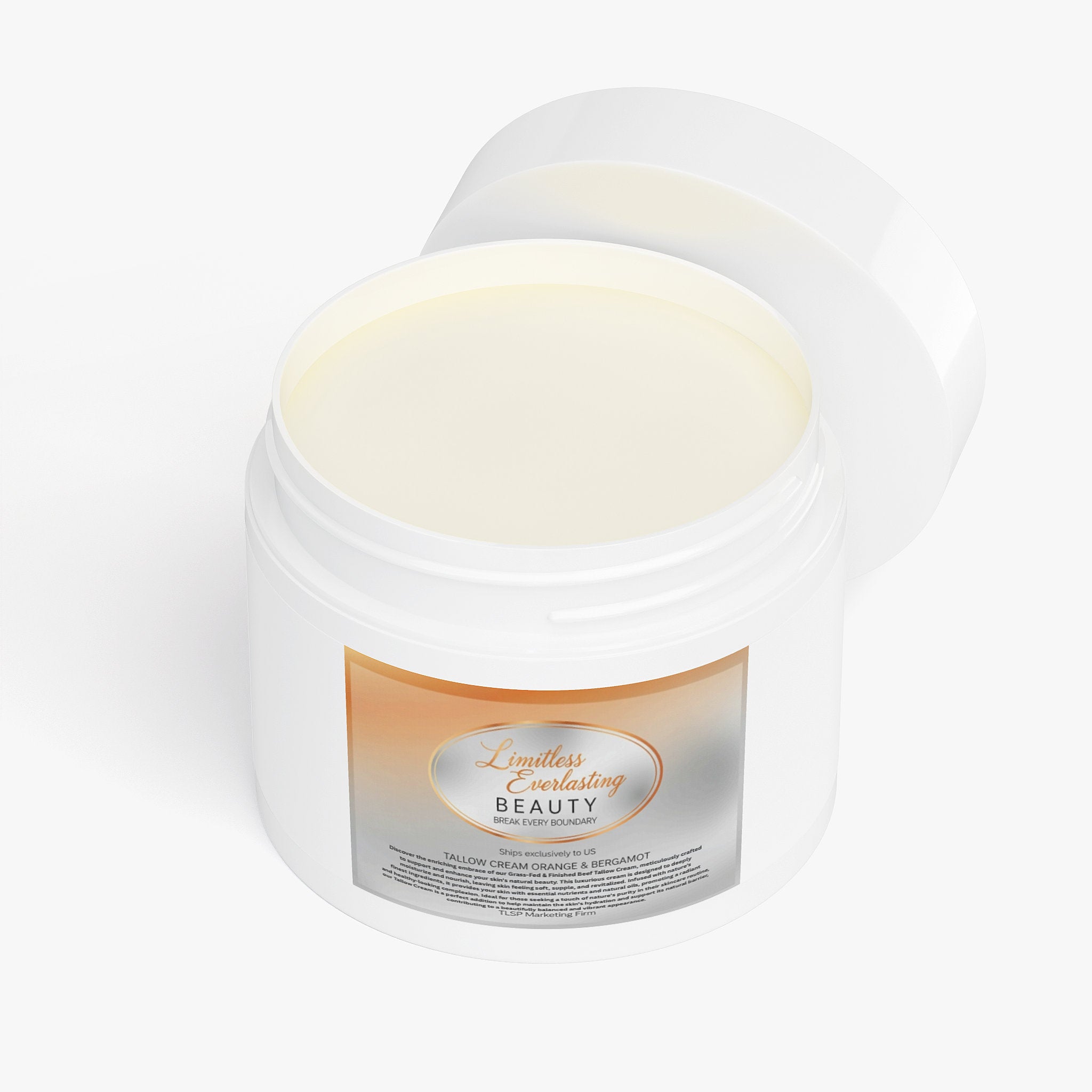 Tallow Cream Orange & Bergamot