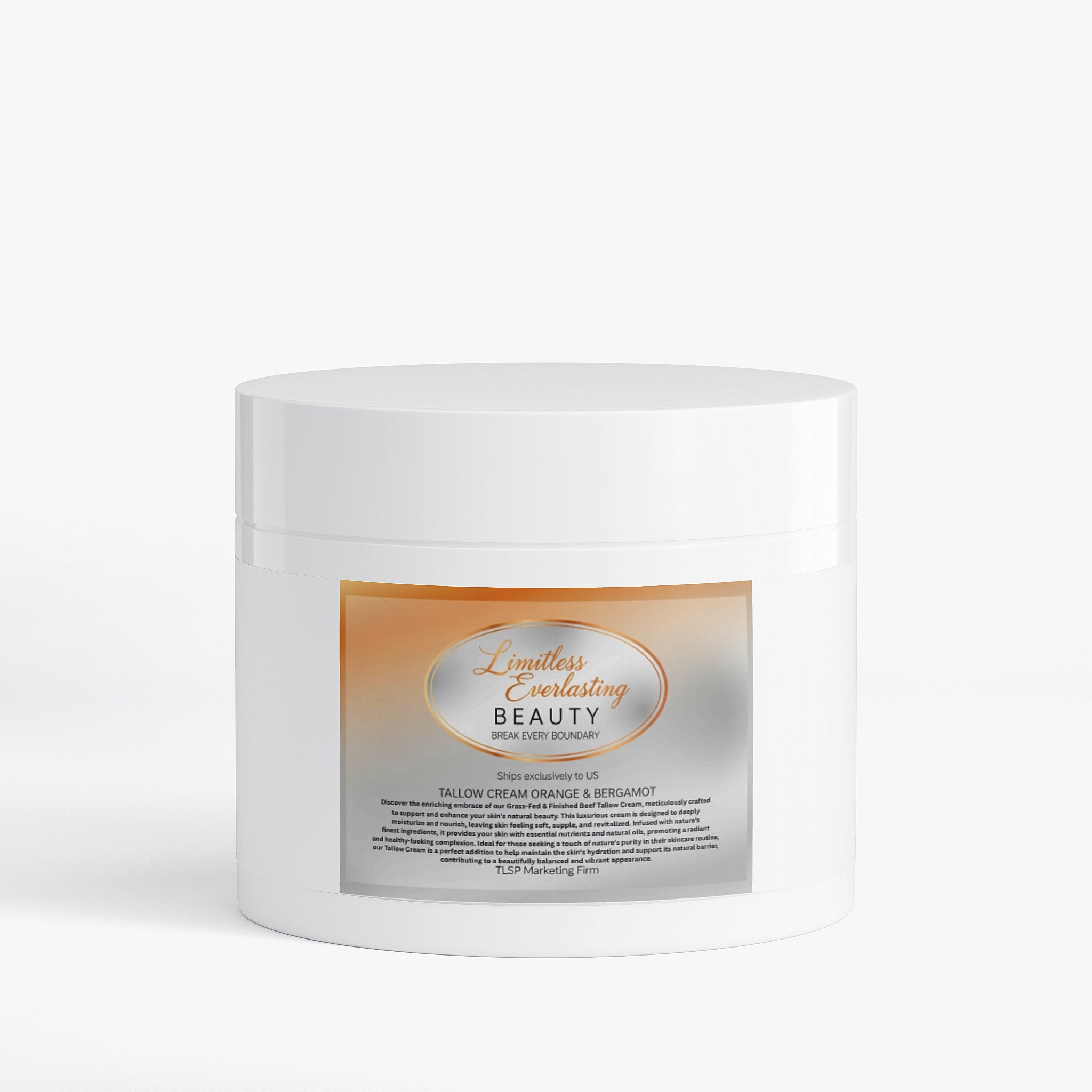 Tallow Cream Orange & Bergamot