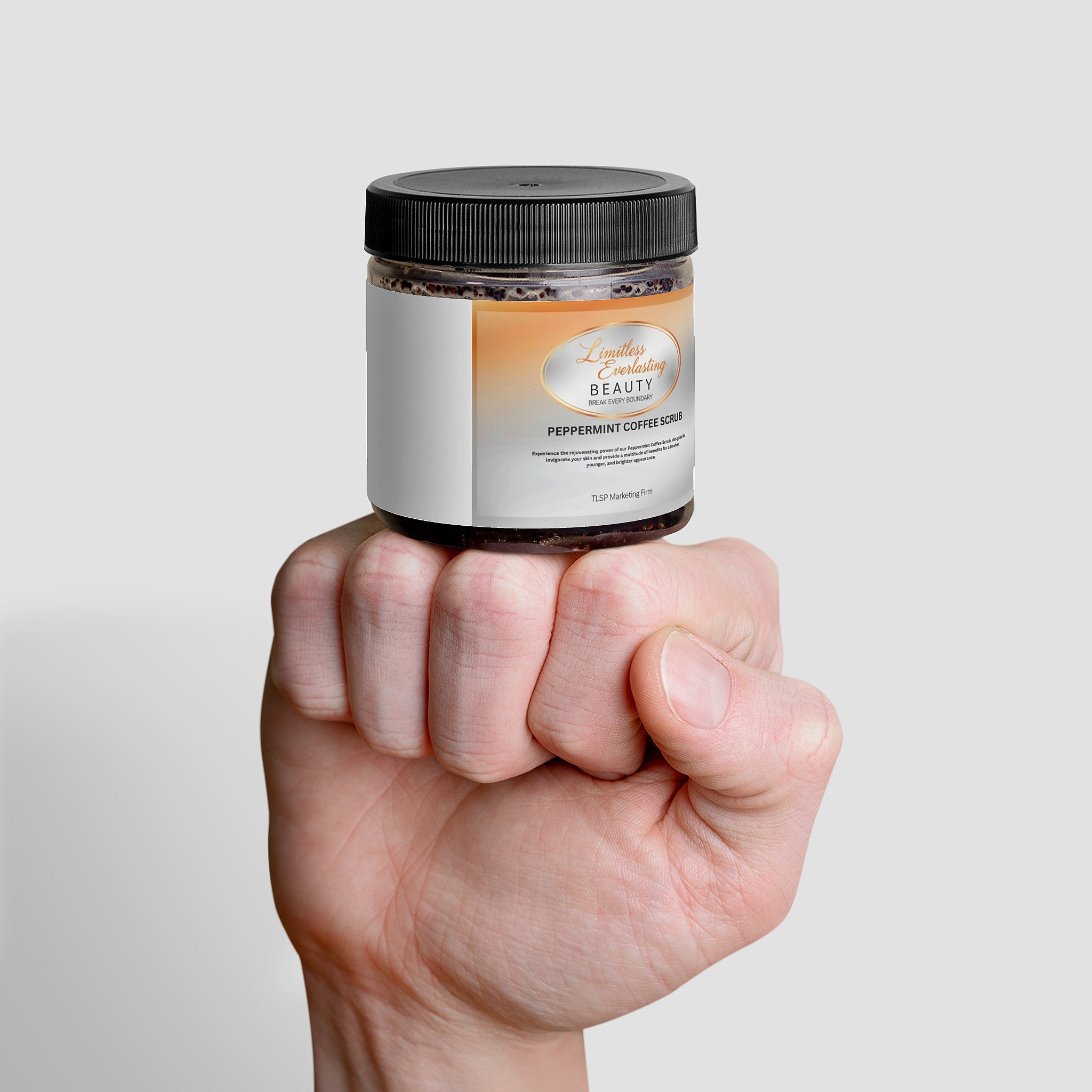 Peppermint Coffee Scrub