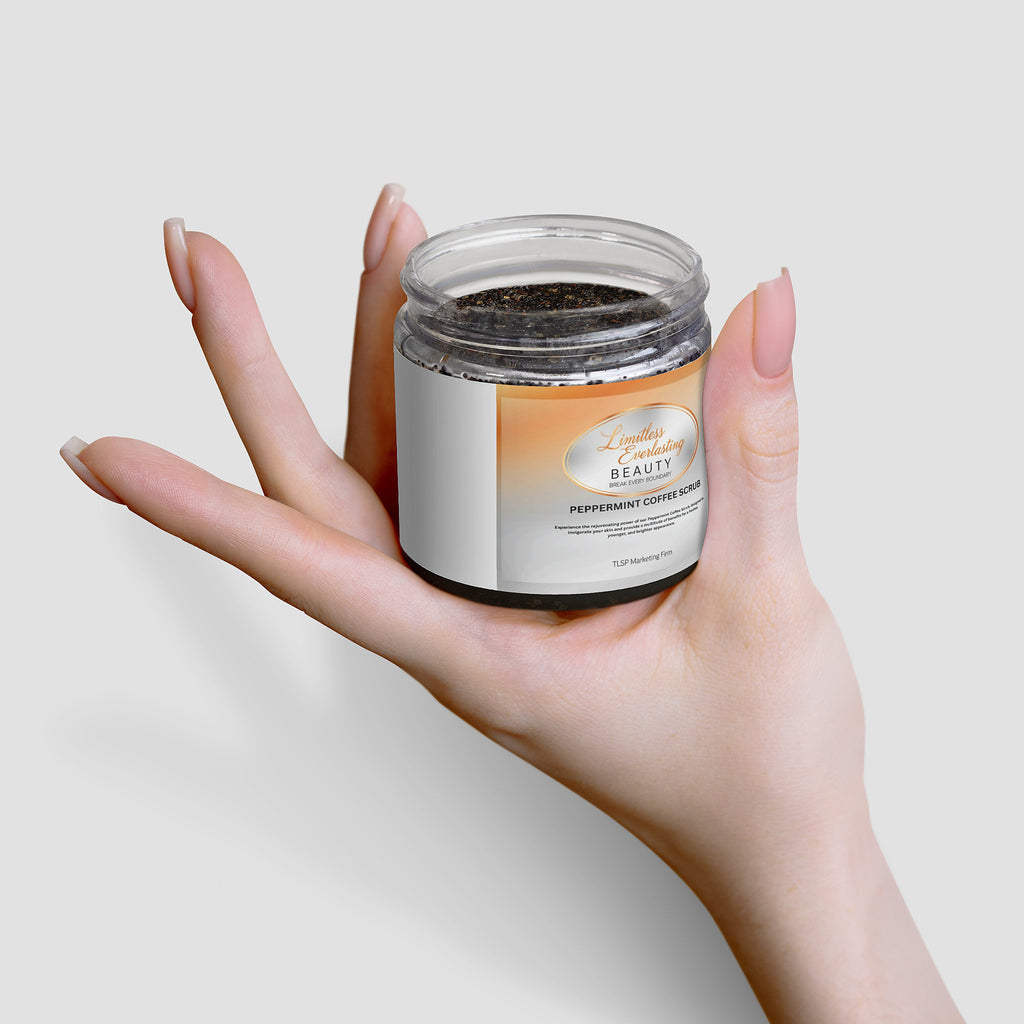 Peppermint Coffee Scrub