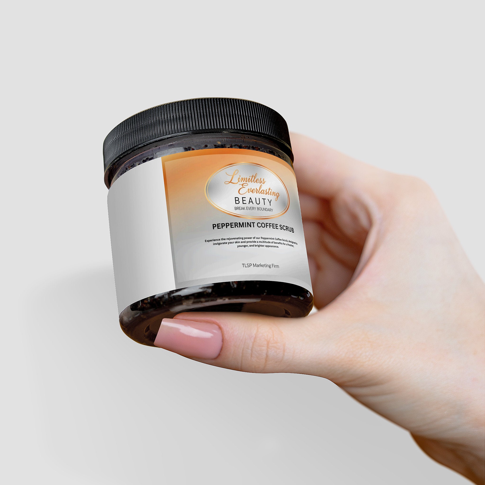 Peppermint Coffee Scrub