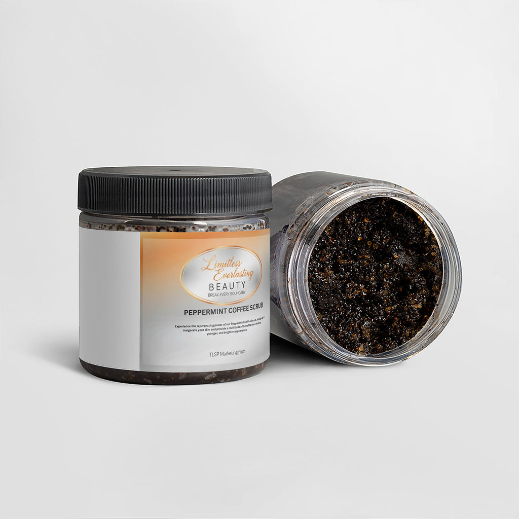 Peppermint Coffee Scrub