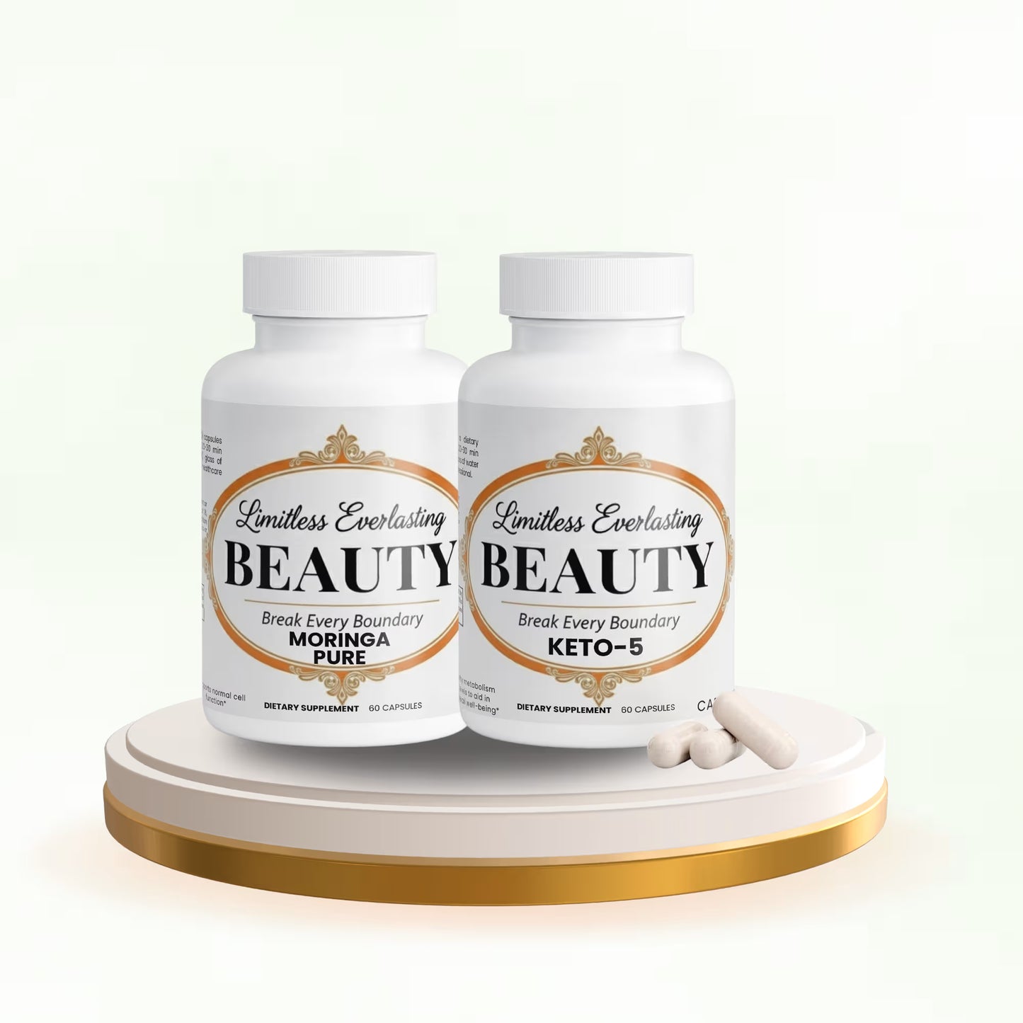 Keto & Moringa Power Duo – Fat Burn + Natural Energy Boost