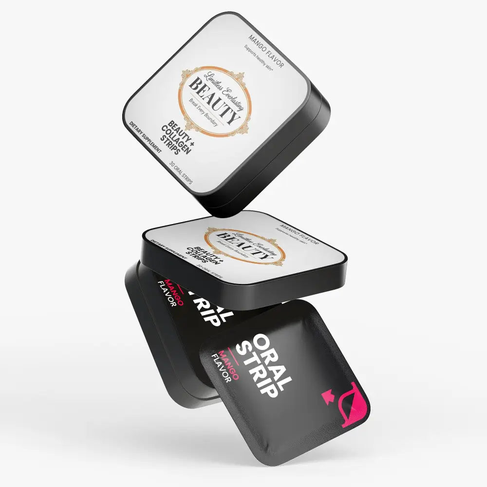 Beauty + Collagen Strips - Skin Hair & Nail Health