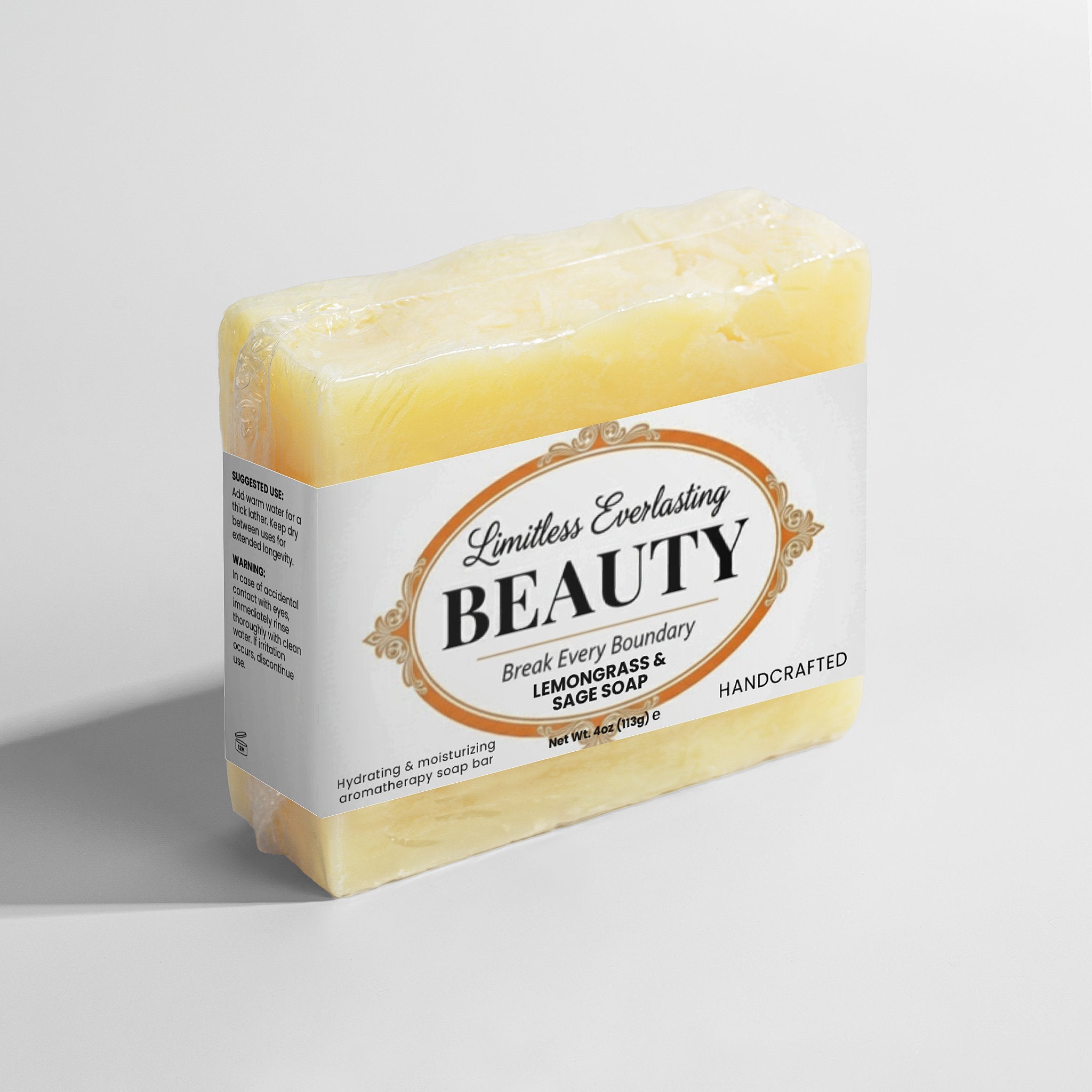 Lemongrass & Sage Soap - Bath