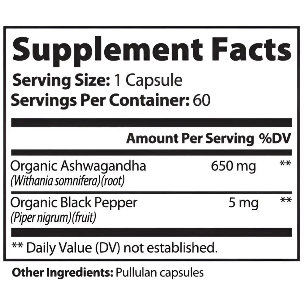 Ashwagandha - Specialty Supplements