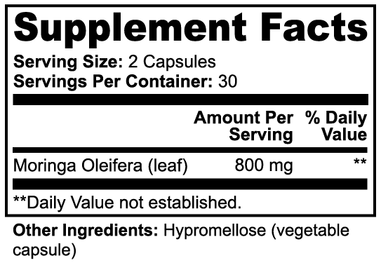 Moringa Pure - Specialty Supplements